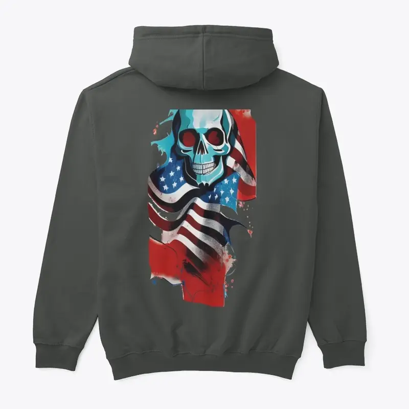 SKULLS AND BARS HOODIE